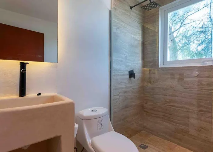 Beachfront Paradise With Private Pool Ocean View Full Kitchen & Shaded Patio - Mandala Tulum